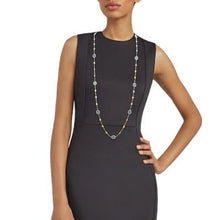 Load image into Gallery viewer, Marco Bicego Siviglia Station Long Necklace Aquamarine
