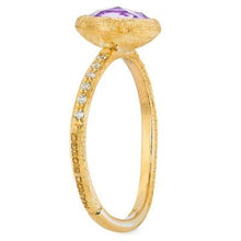 Load image into Gallery viewer, Marco Bicego Jaipur Color Stackable Ring Amethyst Diamond