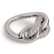 Load image into Gallery viewer, Pomellato Catene White Gold Ring Diamonds-image2