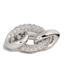 Load image into Gallery viewer, Pomellato Catene White Gold Ring Diamonds-image4