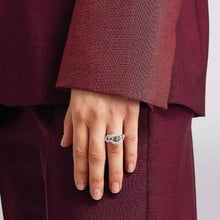 Load image into Gallery viewer, Pomellato Catene White Gold Ring Diamonds-image5