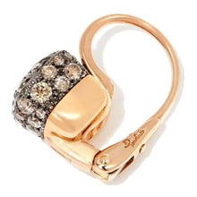 Load image into Gallery viewer, Pomellato Nudo Solitaire Earrings Brown Diamonds-image2