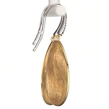 Load image into Gallery viewer, Marco Bicego Lunaria 18K Yellow Gold and Diamond Medium Drop Earrings-image4