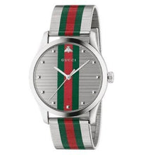 Load image into Gallery viewer, Gucci G-Timeless Web-stripe 42mm Steel - Luce Jewelry