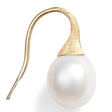 Load image into Gallery viewer, Marco Bicego Africa 18K Yellow Gold and Pearl French Wire Earrings - Luce Jewelry