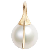 Load image into Gallery viewer, Marco Bicego Africa 18K Yellow Gold and Pearl French Wire Earrings - Luce Jewelry