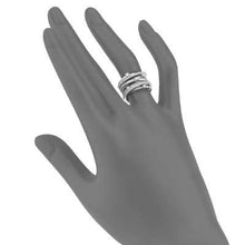 Load image into Gallery viewer, Marco Bicego Goa Seven Strand Ring Pave Diamond White Gold - Luce Jewelry