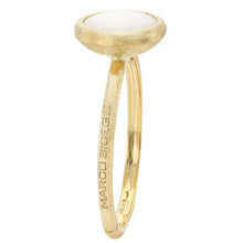 Load image into Gallery viewer, Marco Bicego Jaipur 18K Yellow Gold Mother of Pearl Stackable Ring - Luce Jewelry