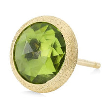 Load image into Gallery viewer, Marco Bicego Jaipur 18K Yellow Gold Peridot Stud Earrings - Luce Jewelry