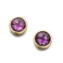 Load image into Gallery viewer, Marco Bicego Jaipur Amethyst Stud Earrings - Luce Jewelry
