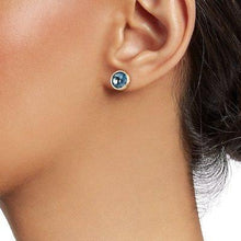 Load image into Gallery viewer, Marco Bicego Jaipur Blue Topaz Stud Earrings - Luce Jewelry