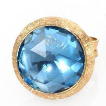 Load image into Gallery viewer, Marco Bicego Jaipur Blue Topaz Stud Earrings - Luce Jewelry