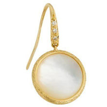 Load image into Gallery viewer, Marco Bicego Jaipur Color Diamond Accent Hook Earrings S Mother-Of-Pearl - Luce Jewelry