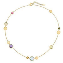 Load image into Gallery viewer, Marco Bicego Jaipur Color Mixed Gem Station Short Necklace - Luce Jewelry