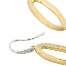 Load image into Gallery viewer, Marco Bicego Jaipur Link Oval Link Two-Tone Gold Hook Earrings - Luce Jewelry