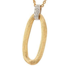 Load image into Gallery viewer, Marco Bicego Jaipur Link Two-Tone Gold Pendant Diamond - Luce Jewelry