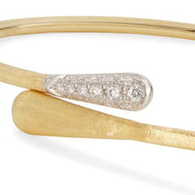 Load image into Gallery viewer, Marco Bicego Lucia 18K Yellow Gold and Diamond Hugging Cuff - Luce Jewelry