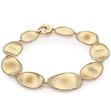 Load image into Gallery viewer, Marco Bicego Lunaria 18K Yellow Gold Graduated Medium Bracelet - Luce Jewelry