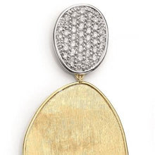 Load image into Gallery viewer, Marco Bicego Lunaria Medium Double Drop Earrings Diamond - Luce Jewelry