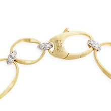 Load image into Gallery viewer, Marco Bicego Marrakech Onde 18K Yellow Gold & Diamond Coil Link Bracelet-image2
