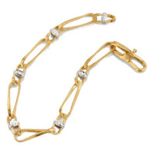 Load image into Gallery viewer, Marco Bicego Marrakech Onde 18K Yellow Gold Twisted Coil Link Bracelet With Diamonds - Luce Jewelry