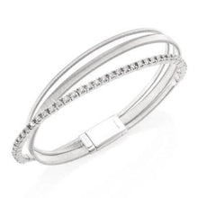 Load image into Gallery viewer, Marco Bicego Masai Diamond Three Strand Bracelet White Gold - Luce Jewelry