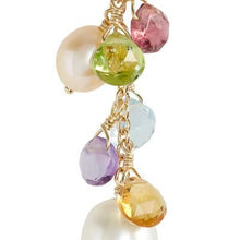 Load image into Gallery viewer, Marco Bicego Paradise Mixed Gem & Pearl Short Drop Earrings - Luce Jewelry