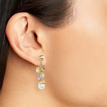 Load image into Gallery viewer, Marco Bicego Paradise Mixed Gem & Pearl Short Drop Earrings - Luce Jewelry