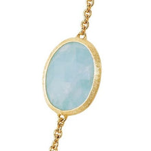 Load image into Gallery viewer, Marco Bicego Siviglia 18K Yellow Gold Aquamarine Long Necklace - Luce Jewelry