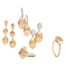 Load image into Gallery viewer, Marco Bicego Siviglia 18K Yellow Gold & Diamond Pavé Ring-image4