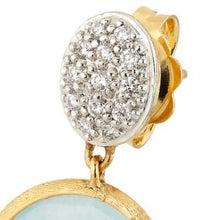 Load image into Gallery viewer, Marco Bicego Siviglia Double Drop Earrings Aquamarine Diamond - Luce Jewelry