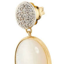 Load image into Gallery viewer, Marco Bicego Siviglia Double Drop Earrings Mother-Of-Pearl Diamond - Luce Jewelry