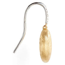 Load image into Gallery viewer, Marco Bicego Siviglia Grande 18K Yellow Gold and Diamond French Hook Earrings - Luce Jewelry