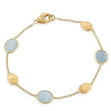 Load image into Gallery viewer, Marco Bicego Siviglia Station Bracelet Aquamarine - Luce Jewelry