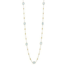 Load image into Gallery viewer, Marco Bicego Siviglia Station Long Necklace Aquamarine - Luce Jewelry