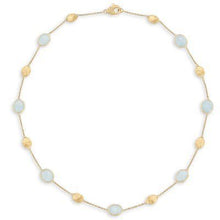 Load image into Gallery viewer, Marco Bicego Siviglia Station Short Necklace Aquamarine - Luce Jewelry