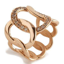 Load image into Gallery viewer, Pomellato Brera Ring Rose Gold Diamonds - Luce Jewelry
