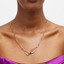 Load image into Gallery viewer, Pomellato Fantina Lariat Necklace Rose Gold Diamond 2way - Luce Jewelry