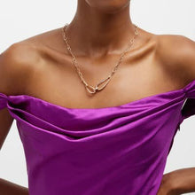 Load image into Gallery viewer, Pomellato Fantina Lariat Necklace Rose Gold Diamond 2way - Luce Jewelry