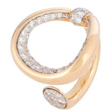 Load image into Gallery viewer, Pomellato Fantina Ring Rose Gold Diamonds - Luce Jewelry