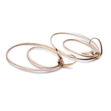 Load image into Gallery viewer, Pomellato Gold Earrings Smooth Links - Luce Jewelry
