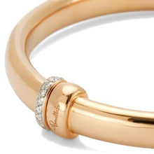 Load image into Gallery viewer, Pomellato Iconica Bangle Rose Gold Diamond Accent - Luce Jewelry