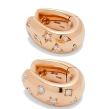 Load image into Gallery viewer, Pomellato Iconica Bold Hoop Earrings Diamond - Luce Jewelry