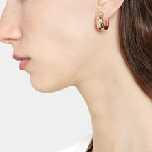 Load image into Gallery viewer, Pomellato Iconica Bold Hoop Earrings Diamond - Luce Jewelry