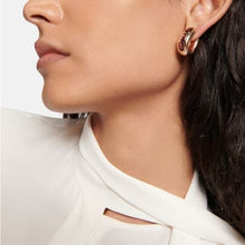 Load image into Gallery viewer, Pomellato Iconica Bold Hoop Earrings Pyrope Garnets - Luce Jewelry