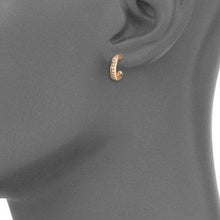 Load image into Gallery viewer, Pomellato Together Brown Diamond Hoop Earrings - Luce Jewelry