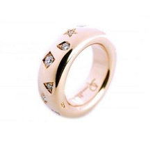 Load image into Gallery viewer, Pomellato Iconica Ring Diamond Star Rose Gold S - Luce Jewelry