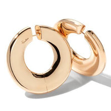 Load image into Gallery viewer, Pomellato Iconica Rose Gold Hoop Earrings - Luce Jewelry