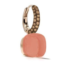 Load image into Gallery viewer, Pomellato Nudo Chocolate Earrings Orange Moonstone - Luce Jewelry