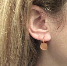Load image into Gallery viewer, Pomellato Nudo Classic Hook Earrings Rose Quartz - Luce Jewelry